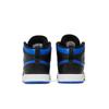 Air Jordan 1 Mid PreSchool 'Royal' 2020 (Unisex) Black / Hyper Royal / White Kids' Basketball Shoes 640734 068