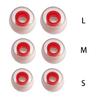 Lightweight 6Pairs Dual Color Silicone Headphone Earbuds Caps Ear Pads Eartip Cover Eartips