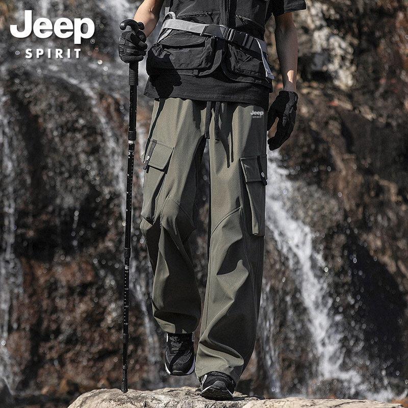 JEEP Men's Outdoor Windproof Cargo Pants