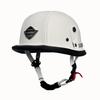 Vintage leather WWII style soldier helmet retro half helmet all seasons unisex bicycle cruiser electric scooter helmet JYT-108