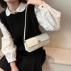 Korean version of fashion underarm bag women's bag 2025 new niche texture shoulder small square bag commuter baguette bag