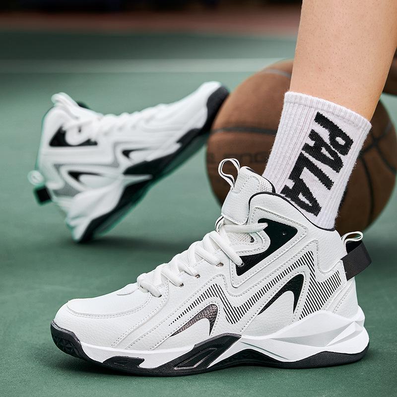 Men's Basketball Shoes Student Non-slip Shoes Practical Wear-resistant Shock-absorbing Tide Shoes