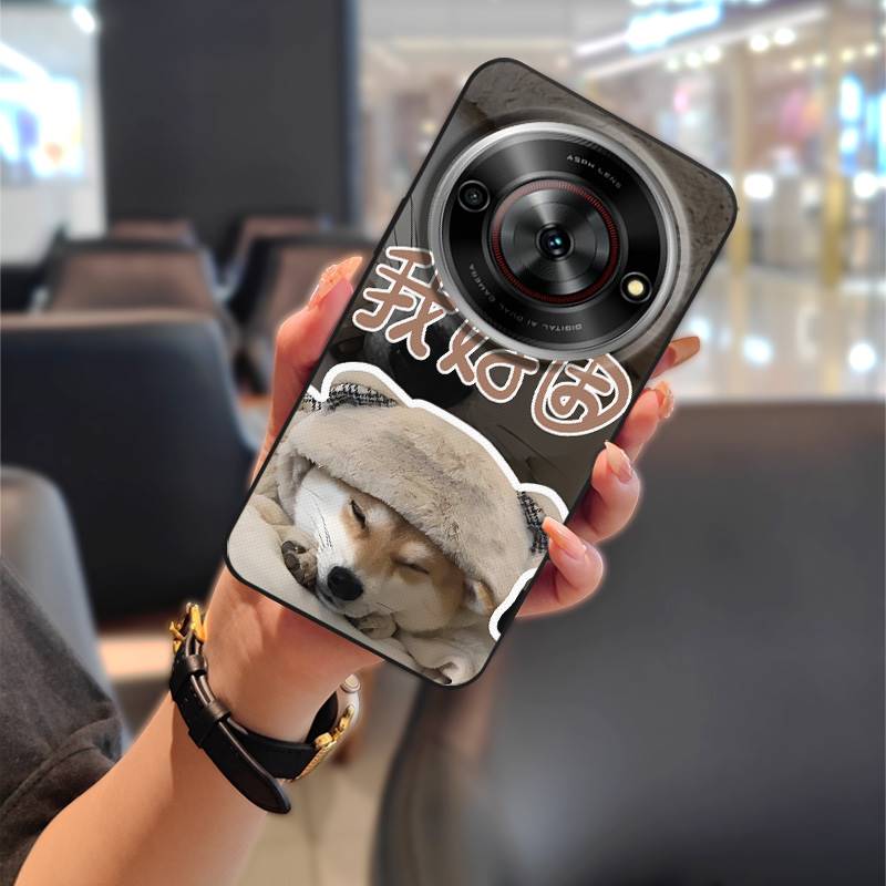 Dirt-resistant Cartoon Phone Case For ZTE Blade A75 5G/Nubia Focus 5G/Calf 5G Phone Pouch Soft case Fashion Design Cute