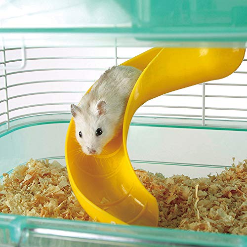 Minimal Land 2nd Floor Spinning Toy, Green, Hamster Toy, Medium