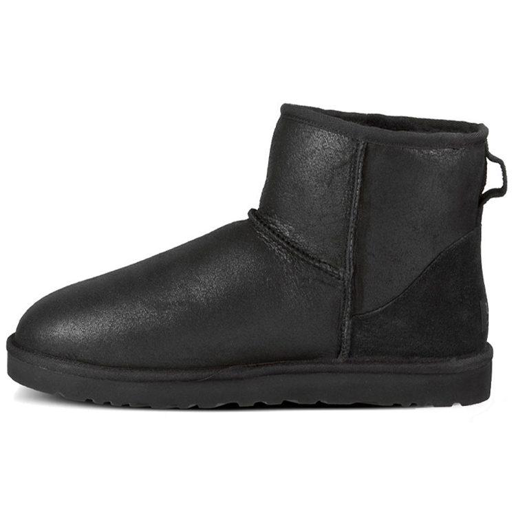 UGG Classic Mini Bomber High Top Fleece Lined Black 1007307-BJB