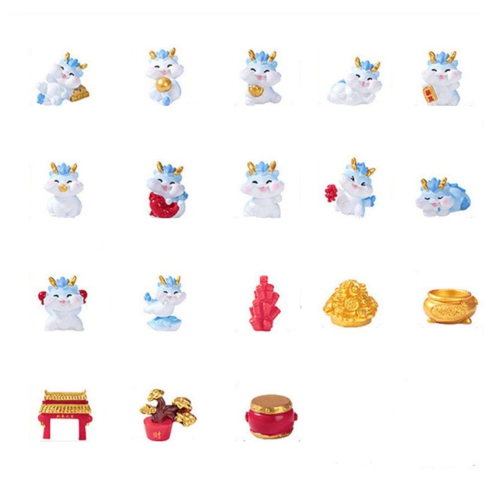 

Микро Ландшафтный Новогодний Дракон Статуя Китайский Дракон Настольный Декор Дракон Пейзаж Украшения Вечеринка