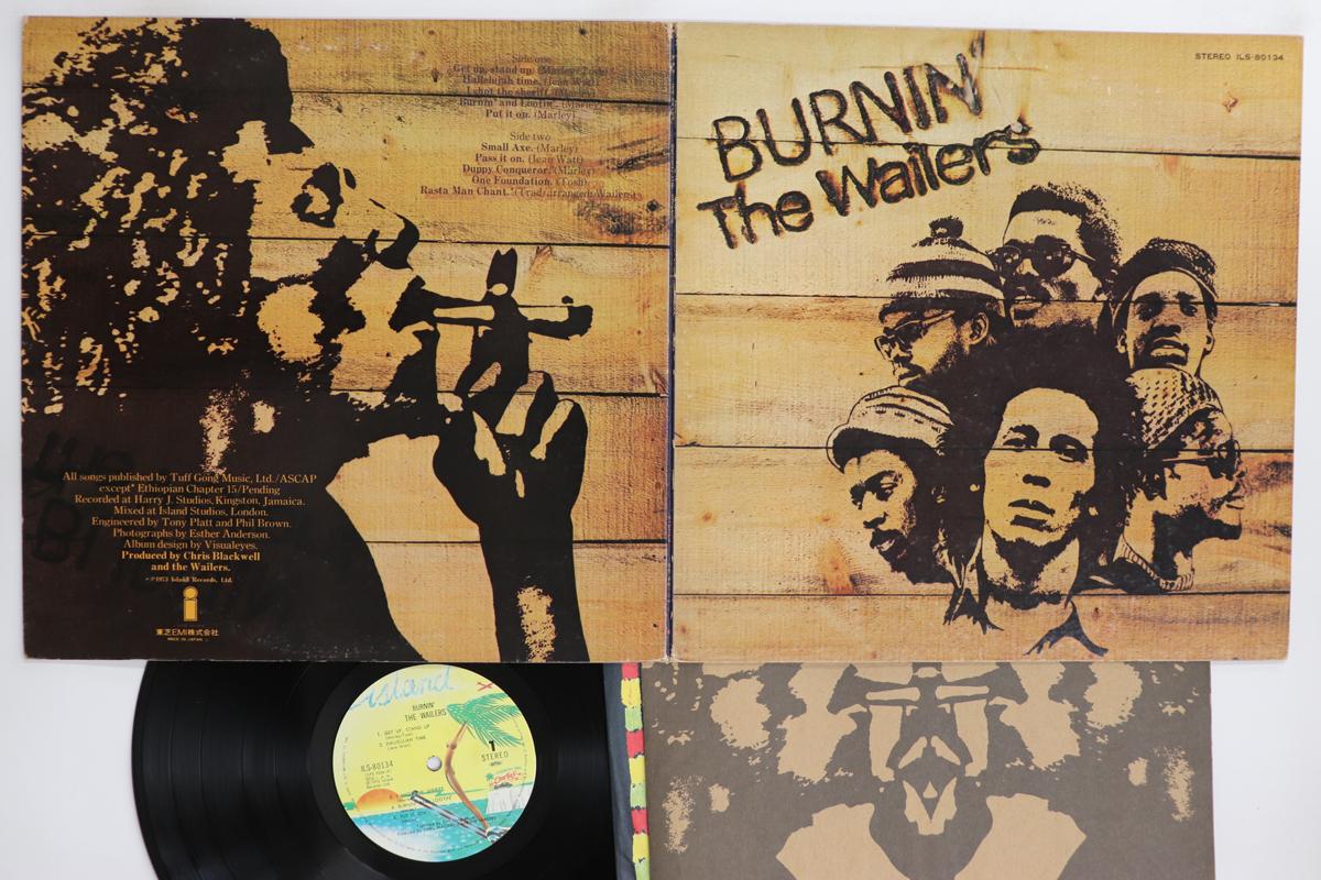 

LP Record WAILERS Burnin ILS80134 ISLAND 1975 Japan Reggae Ska Dub Used