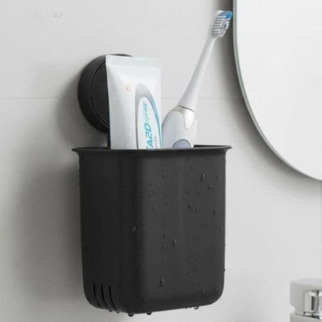 Plastic Toothbrush Holders for Bathroom | Wall Mounted Toothbrush Holder | Toothbrush Holders for Toothbrushes