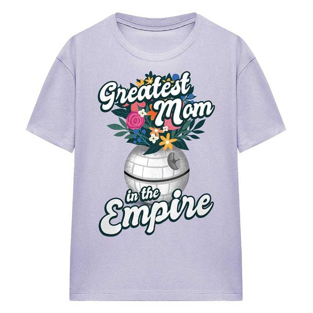 STAR WARS Womens/Ladies Greatest Mom In The Empire Mothers Day T-Shirt