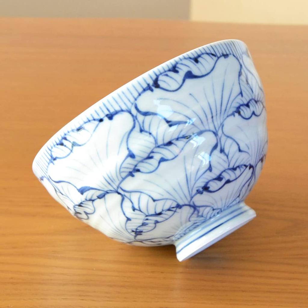 Rice Tea Large Extra Arita Petal Extra Handmade Bowl, Bowl, Rice, Size, Large, Large, Large, Stylish, Ware, Crest, Large,