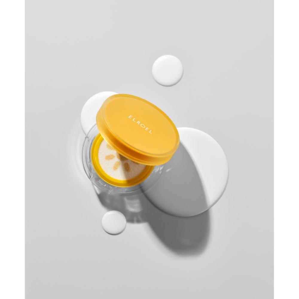 

Elroel Padefree Pang Pang Yellow Sun Cushion 15g Original Double Set 2 NONE