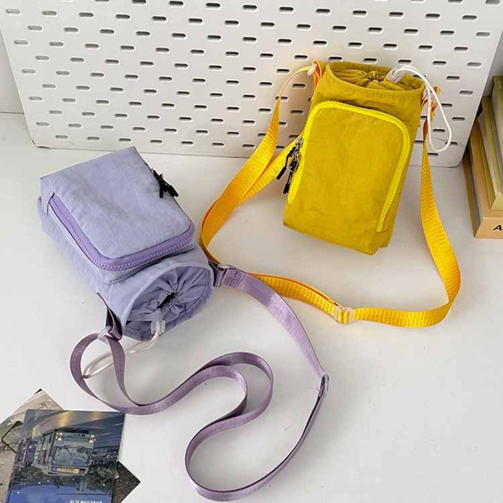 Shoulder Strap Water Bottle Carrier Bag Quick Drying Water Bottle Sling Bag Case  Women