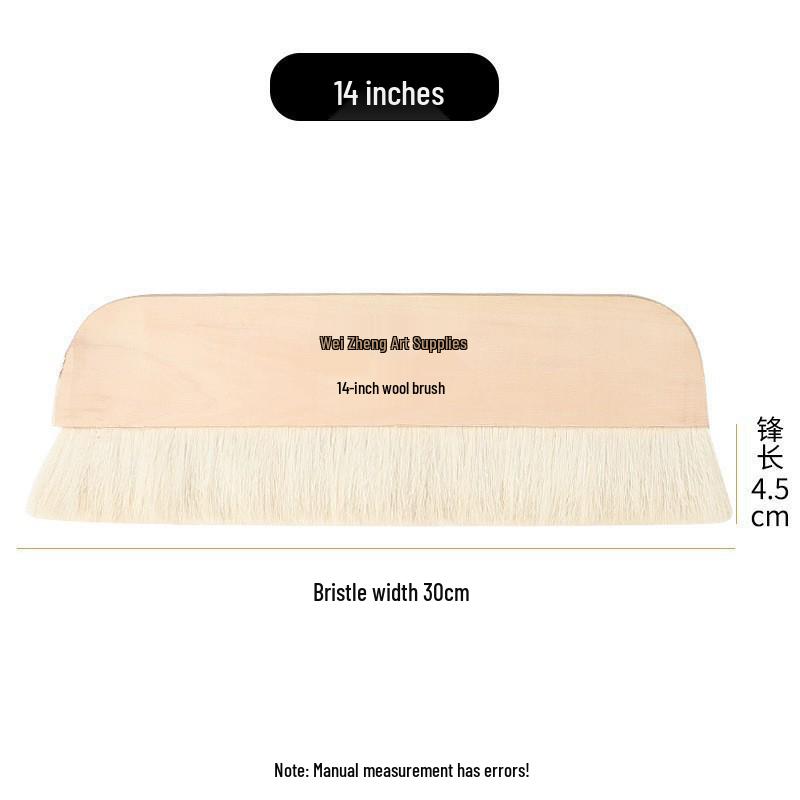 Multifunctional Nylon Brush: BBQ, Paint, Cleaning, 1-12 Plate Sizes
