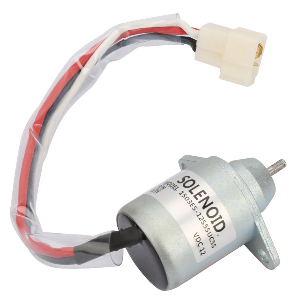 12V Diesel Fuel Engine Shut Off Stop Solenoid Valve Replacement Kit 1503ES 12S5SUC5S