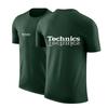 2025 Summer Unisexs Streetwear Fashion Colorful Attractive Top Technics Dj 1200 Logo Print Loose Versatile Short Sleeve Tshirt