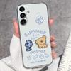 Casing For Samsung A16 A17 A15 A14 A13 A12 A10 A26 A25 A24 A23 A22 Phone Cover Cute Penguin Pattern Transparent Silicone Shell For Samsung Bumper Case