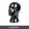 Multifunctional Display Mannequin Head for Spray Paint Hat, Bow Tie, Glasses, and Mask Props