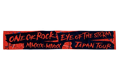 ONE OK ROCK 2019-2020 "Eye of the Storm" JAPAN Tour Official Merchandise Muffler Towel/RED