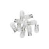 10PCS T20 7443 1891 Signal Light 21/5W Clear Glass Turn Signal Stop Brake Tail Light Bulbs Daytime Running Lights