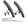 2Pcs Bicycle Fender Adjustable Lightweight Universal MTB Mountain Road Bike Front Rear Mud Splash Guard Mudflap Bike Accessories
