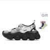 New FILA FRAGOLA Breathable Height Increase Beach Sandals Women's Gray F12W421402FEI