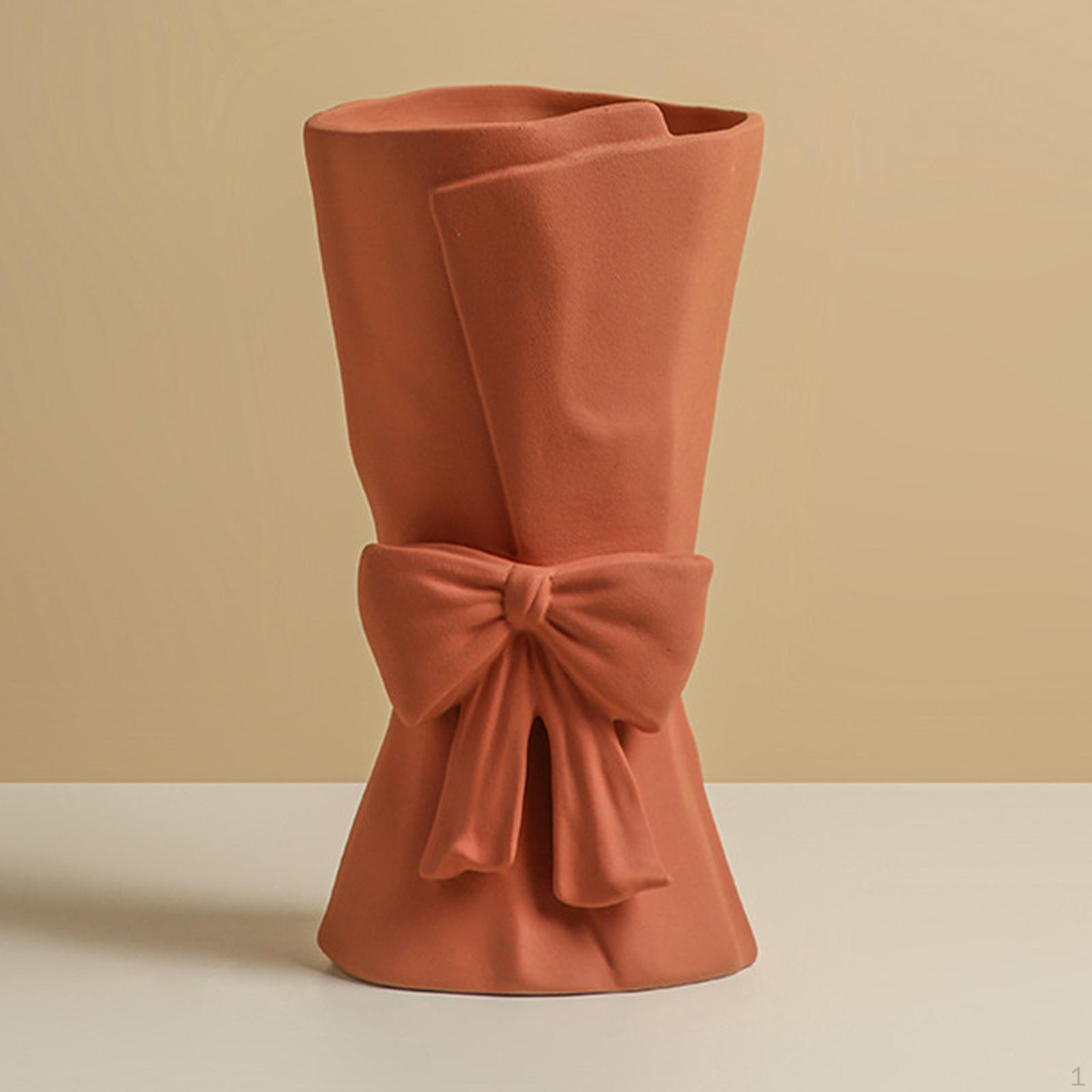 

Керамическая ваза для цветов, горшок для растений, букет, домашний декор, подарок на день рождения, держатель для цветов на полке красный