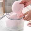 White Lingerie Laundry Bag with Zipper, Honeycomb Mesh Bra Washing Bag - Effectively Filters Impurities, Bras, Underwear, Socks, Stockings