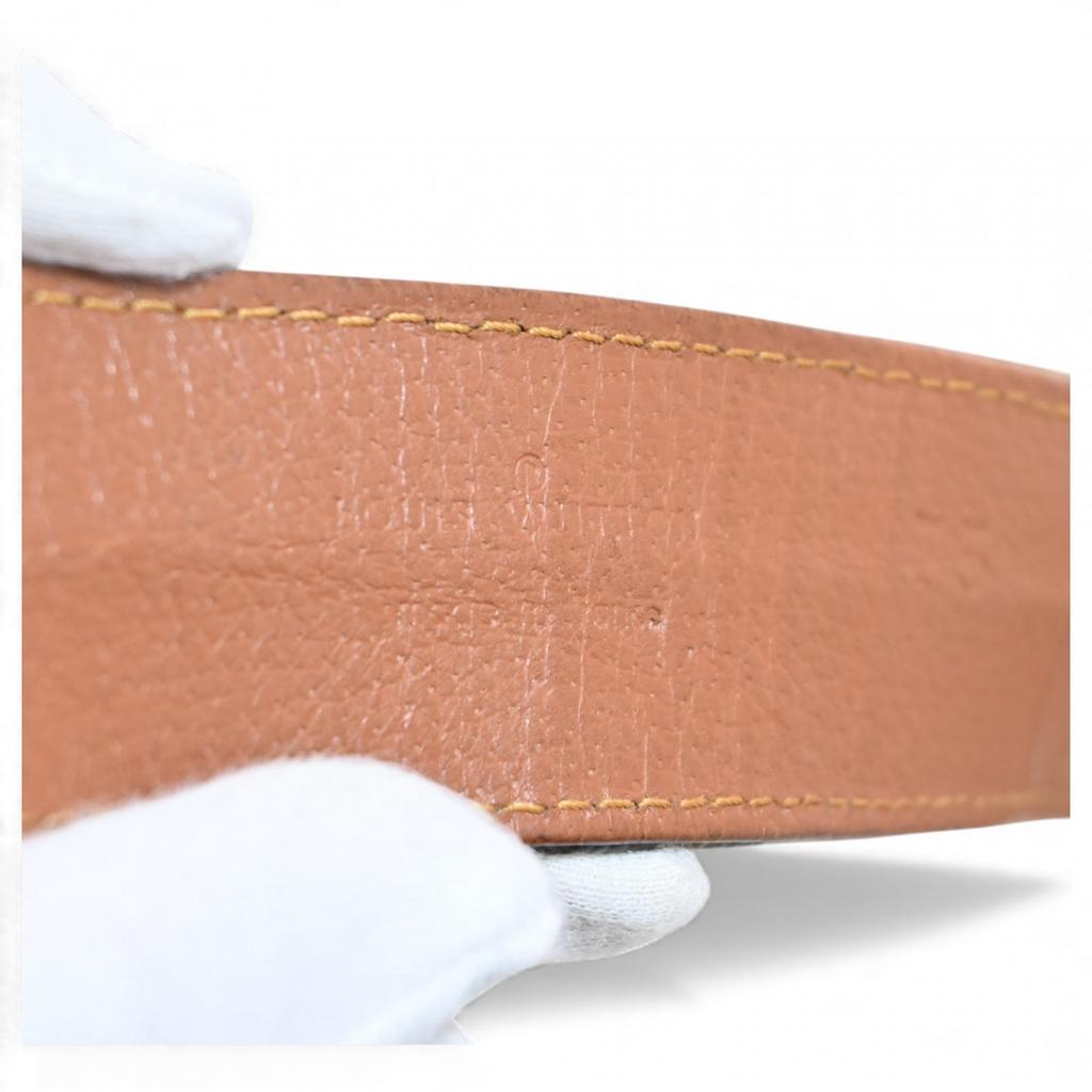 Auth LOUIS VUITTON Monogram Ceinture Belt Vintage Lv6507gh