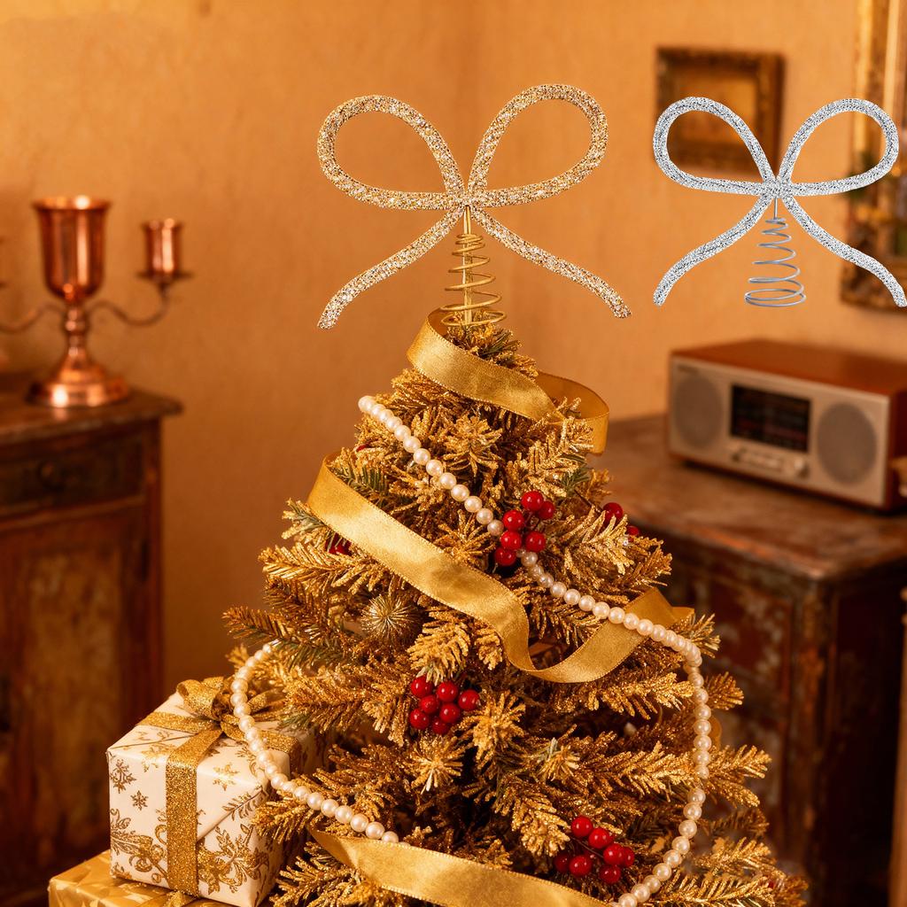 Kamínková mašle špička na vánoční stromek