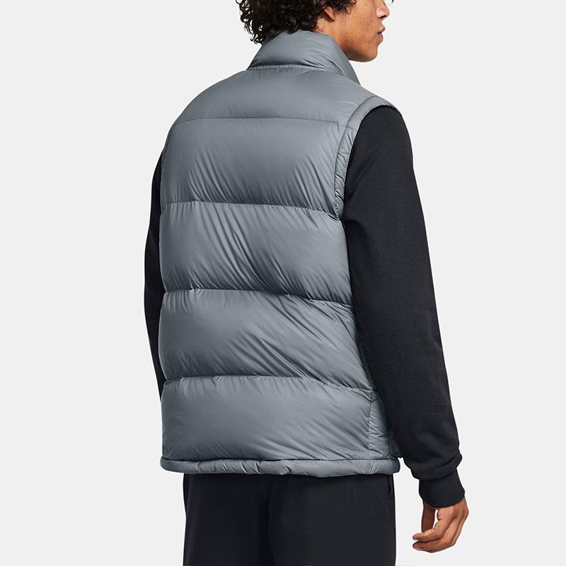 Under Armour ColdGear Infrared Down Vest Men Vest Gray 1378837-002