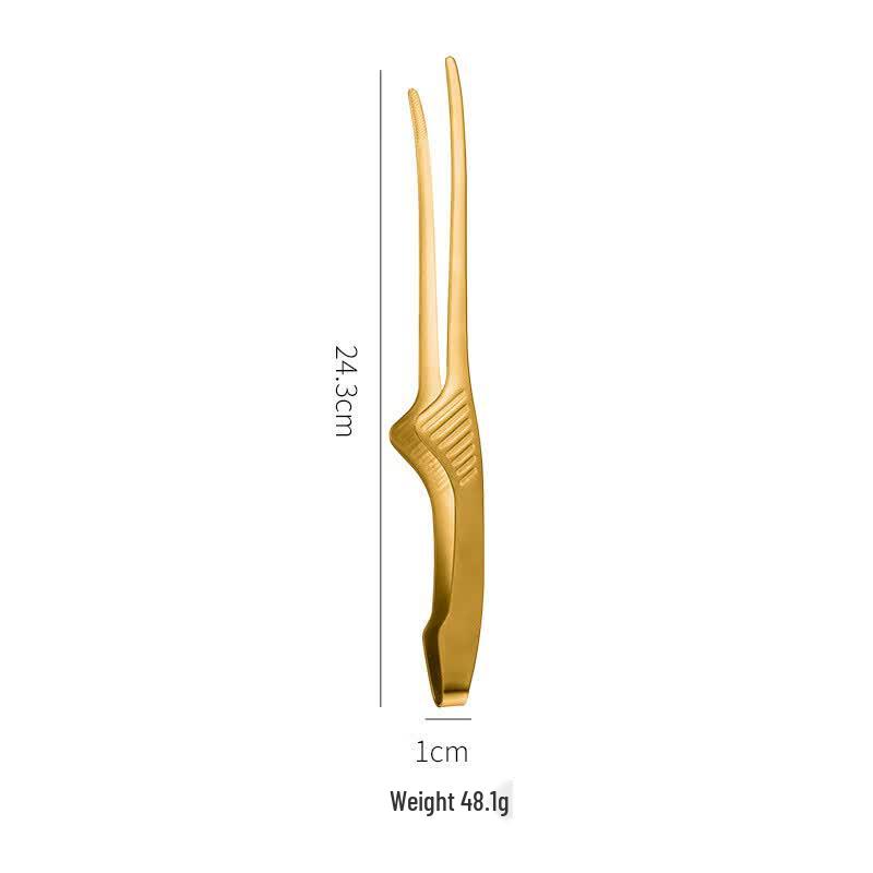 

Abdo Standable Thickened Stainless Steel Food Tongs