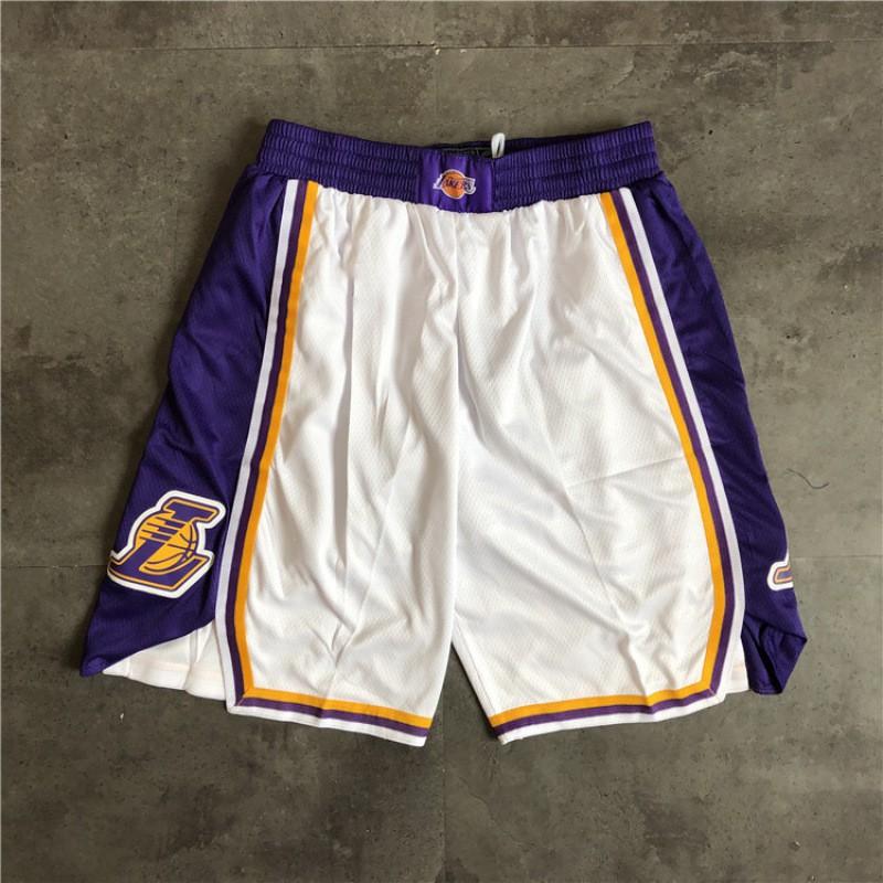 Men Women Basketball Shorts Cotton Blend Sportswear NBA Teams Knicks Spurs Hornets Nets Clippers Grizzlies Lakers