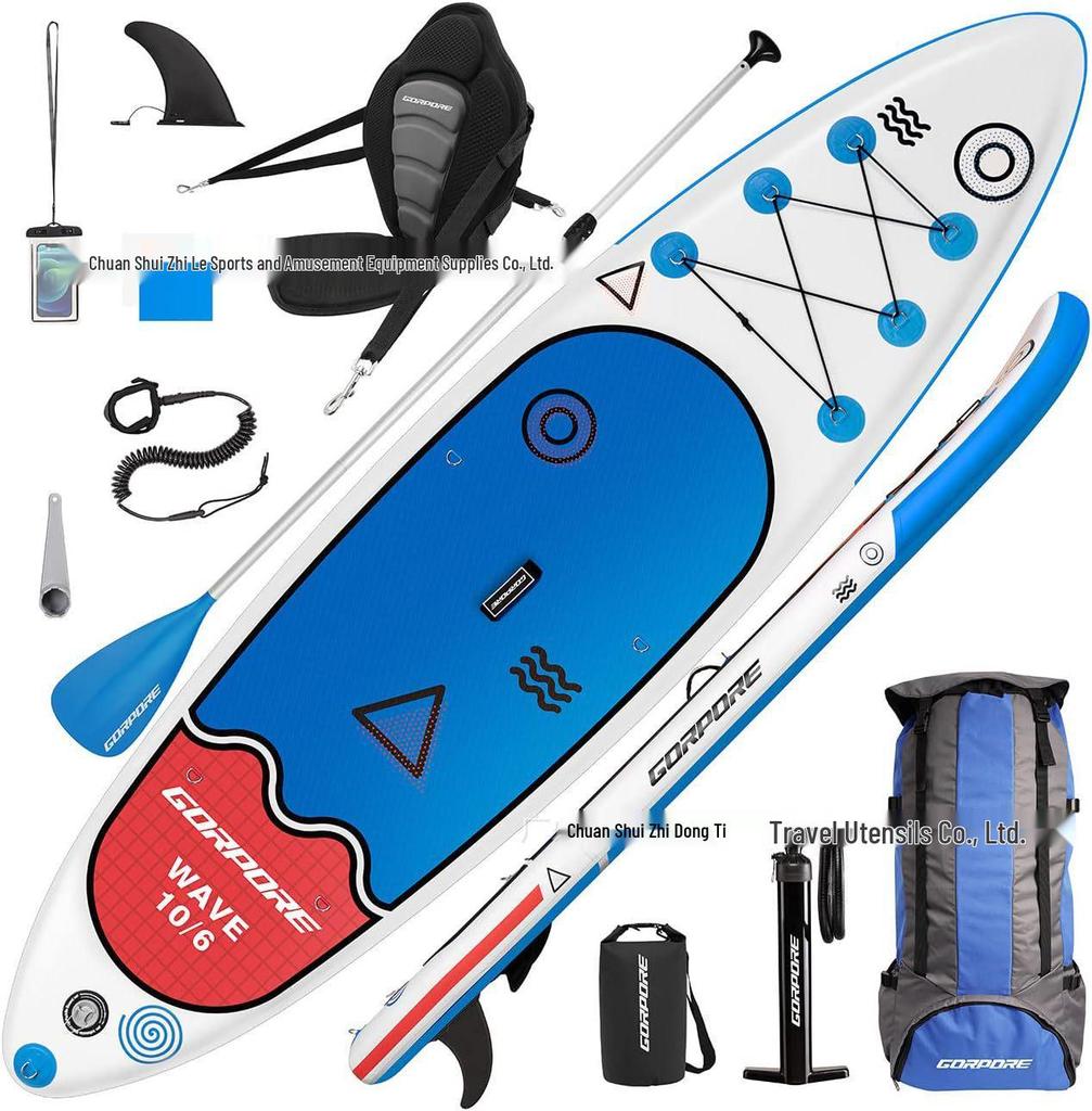 Beginner Inflatable Paddleboard Surfboard - Double Layer SUP Bodyboard