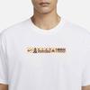 Nike T Shirts Men's White Crew Neck Moderate Straight Fit FQ0355-100
