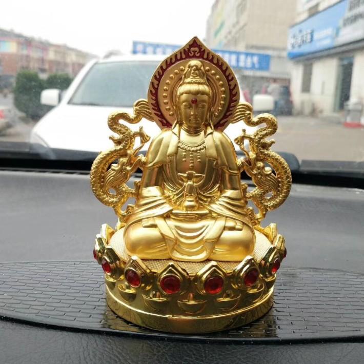 1PCS zinc alloy car mounted thousand handed Guanyin ornaments automotive supplies decorative gifts