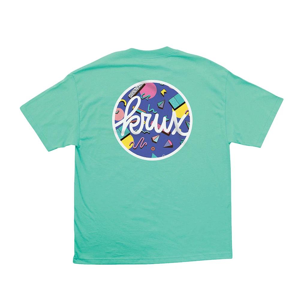 Krux Trucks Skateboard Shirt 90s Celadon S