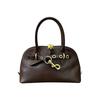 Miu Miao's Cowhide Shell Bag 25 Portable Single-shoulder Cross-shoulder Female All-matching 21cm Bowling