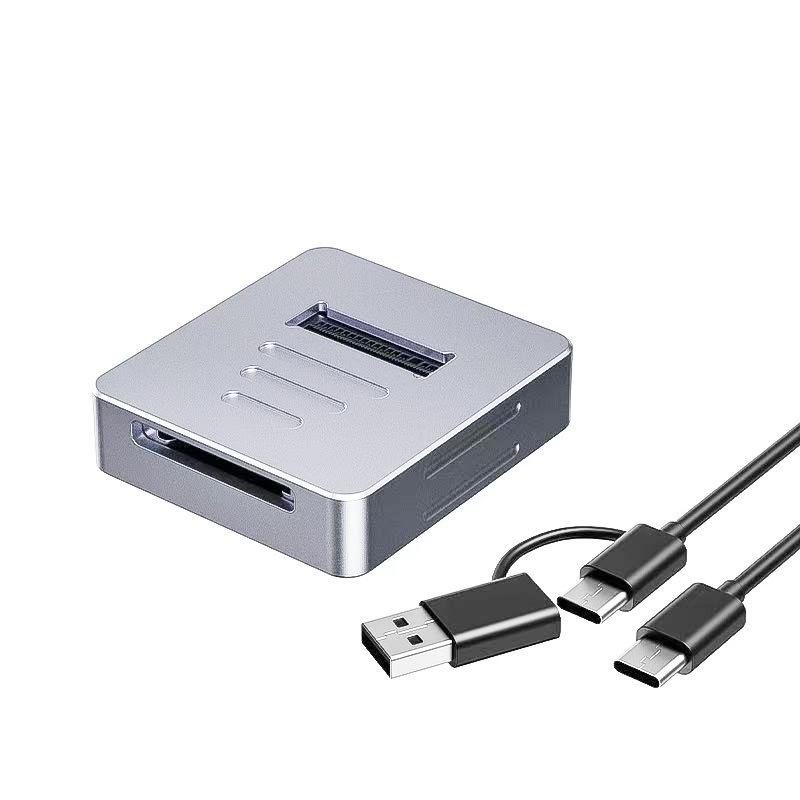 10Gbps M2 NVMe SSD Enclosure Externí M.2 NVMe SSD Pevný Disk Hliníkové Pouzdro NVMe PCIe Externí Box Pro M.2 SSD Dokovací Stanice Podporuje SD 2.0 Kartu