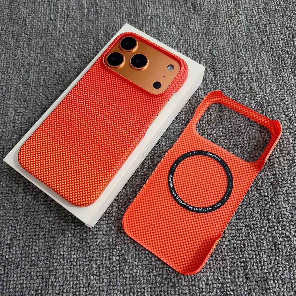 17 Applicable iPhone16promax half pack magnetic suction 16 Apple 17pro mobile phone case 17promax protective case