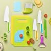 Fun And Educational Kids Plastic Kitchen Knife Set Safe For Cutting Fruits And Veggies