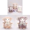 Plush Sheep Toy With Soft Polyester Fur For Girls And Kids
