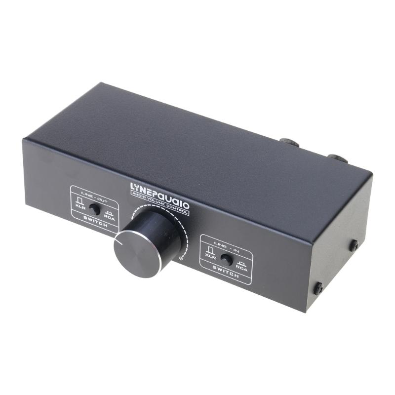 2 Input To 2 Output Fully Balanced Signal Passive Stereo Selectors Switcher Switcher Sound Converters Volumes Adjustable
