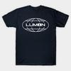 Men Black Print T-shirt Lumon (White) No-Cut Transfer Paper Print Cotton Tshirt