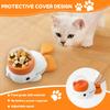 Interactive Duck Shaped Dog Slow Feeder Toy Pet Automatic Intelligence Food Dispenser Training Cat Dog Snack Toy