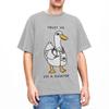 Maglietta Quack Dottore Anatra Uomo Donna Umorismo Scherzo Abbigliamento Magliette Vintage T-Shirt Taglia Grande Vestiti