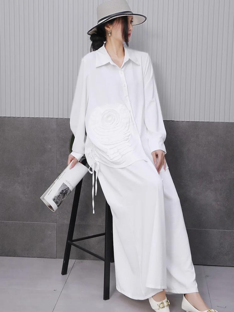 Xitao Three-dimensional Bandage Pant Set GYX1529