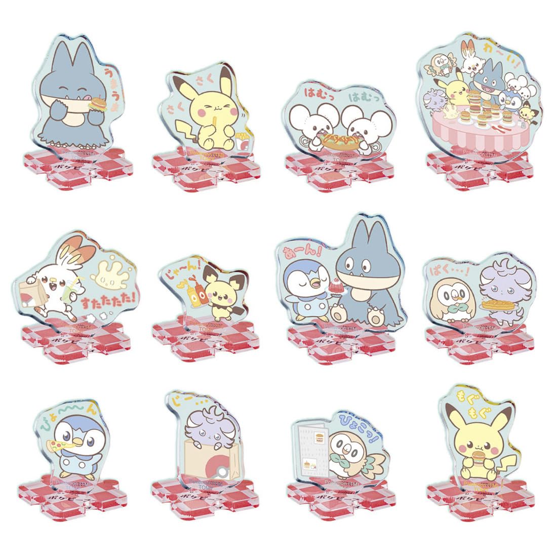 

TAKARA TOMY Pokemon PokePiece Small Connecting Acrylic Stand -Diner- Box