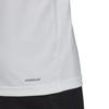 adidas Round Neck Striped Short Sleeve T-Shirt With Print Men Tops White H28900