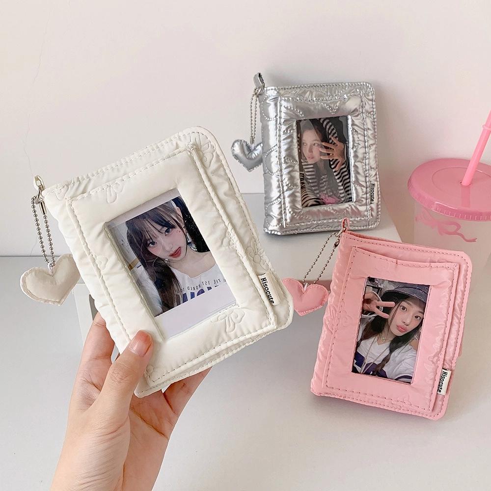 Hanging Decoration Photo Photocard Frame Loose-leaf Binder Card Protective Case  Card Decor