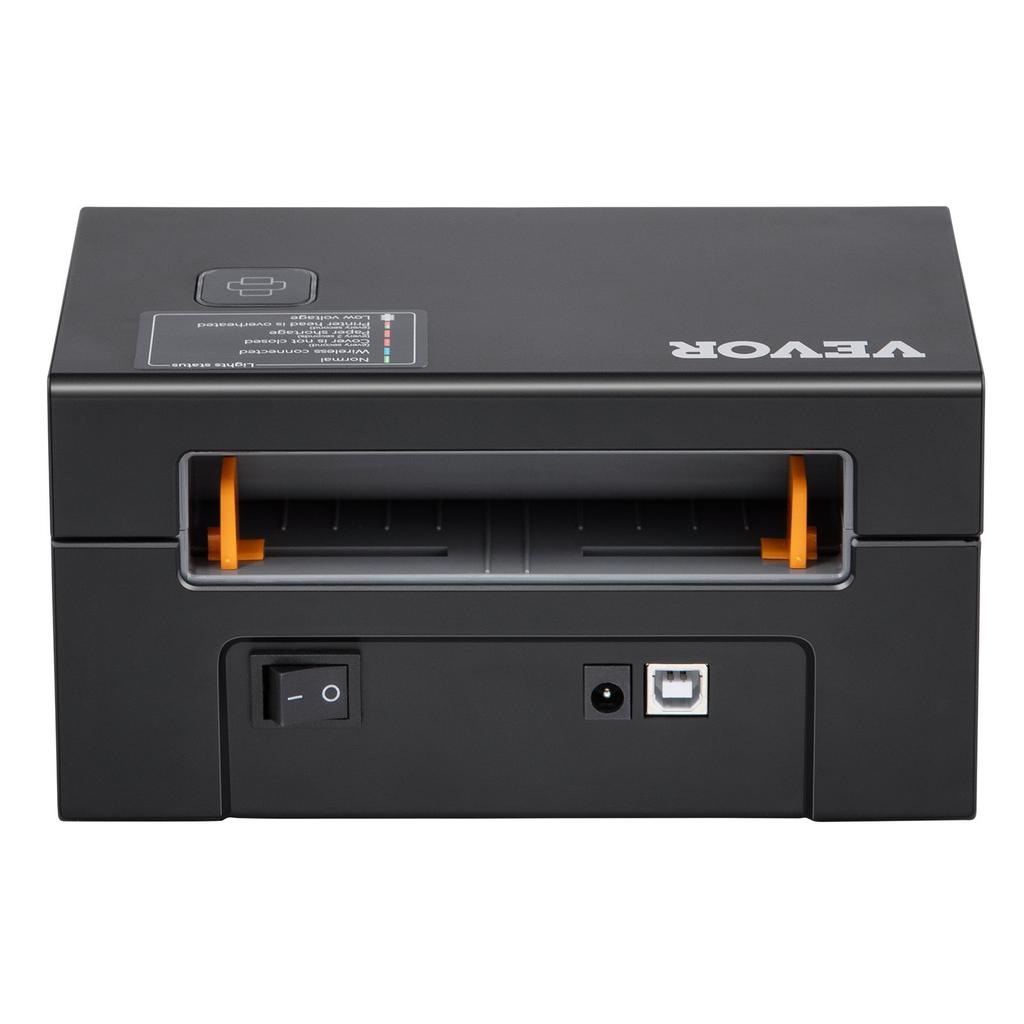VEVOR Thermal Label Printer, 300DPI for 4x6 Mailing Packages, Bluetooth & Automatic Label Recognition